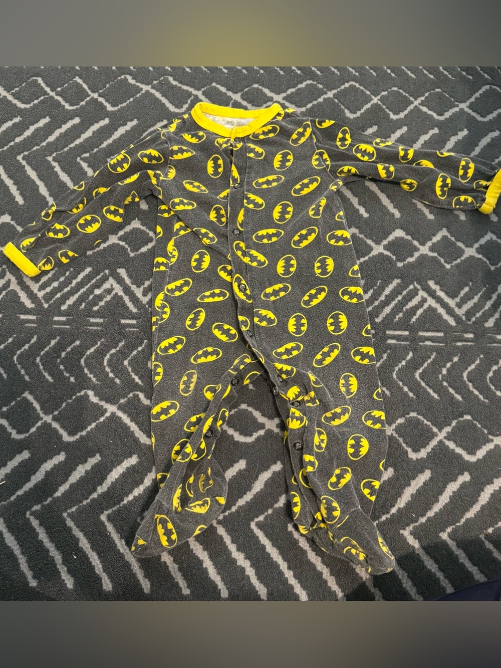 Baby boy Batman sleeper